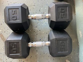 Weights and barbell