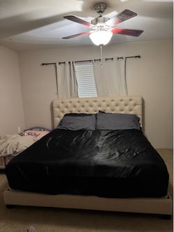 King Size Upholstered bed frame
