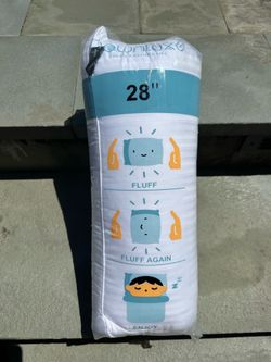 New 28” Plush Bed Pillow – Still Sealed