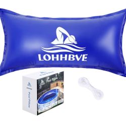4x8 Pool Pillow for Above Ground Pools – 0.4mm Thick PVC Cold-Resistant Pool