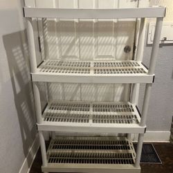 4 -Tier shelf organizer- 36”L x18”W x 58”H