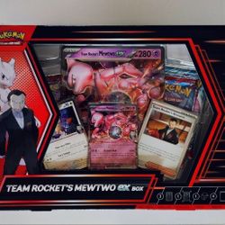 Pokemon Trading Card Game Team Rocket's Mewtwo ex Collection Box for Sale  in Henderson, NV - OfferUp