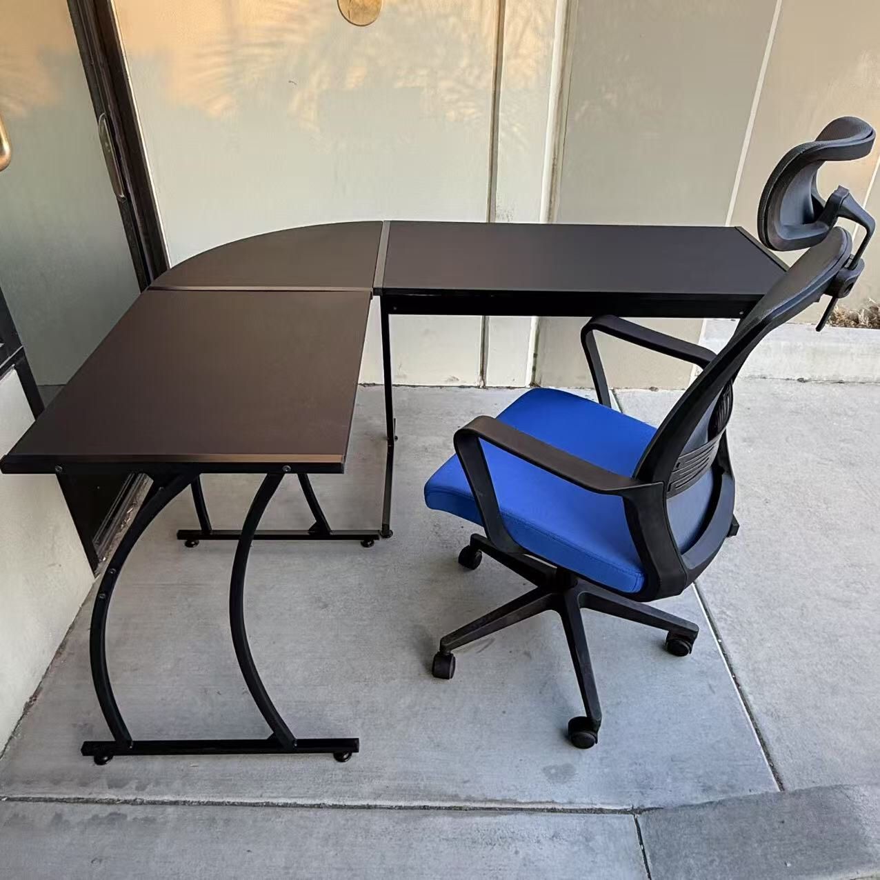 Brand New Office Desk With Chair Computer Desk L Shape Desk Corner Desk With Chair Combo