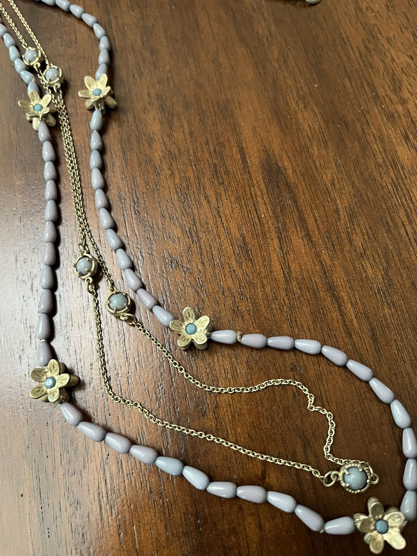 Costume Turquoise Like Necklace