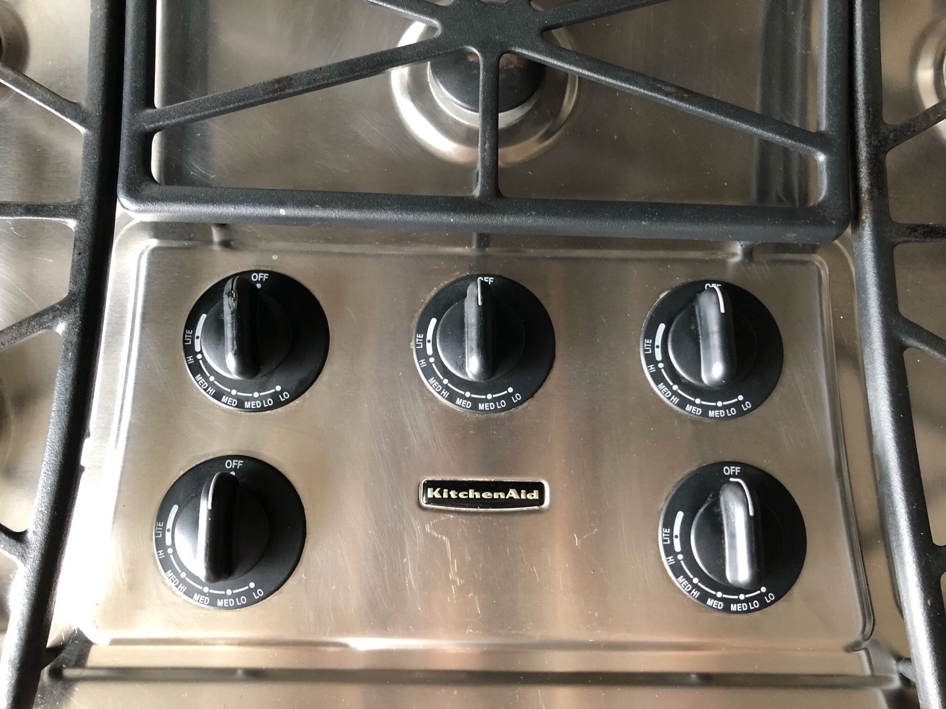 Kitchen Aid Gas Cooktop