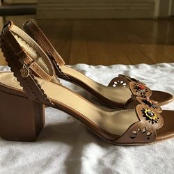 Tory Burch “Marguerite “ Leather Sandal NWOB SZ 7.5