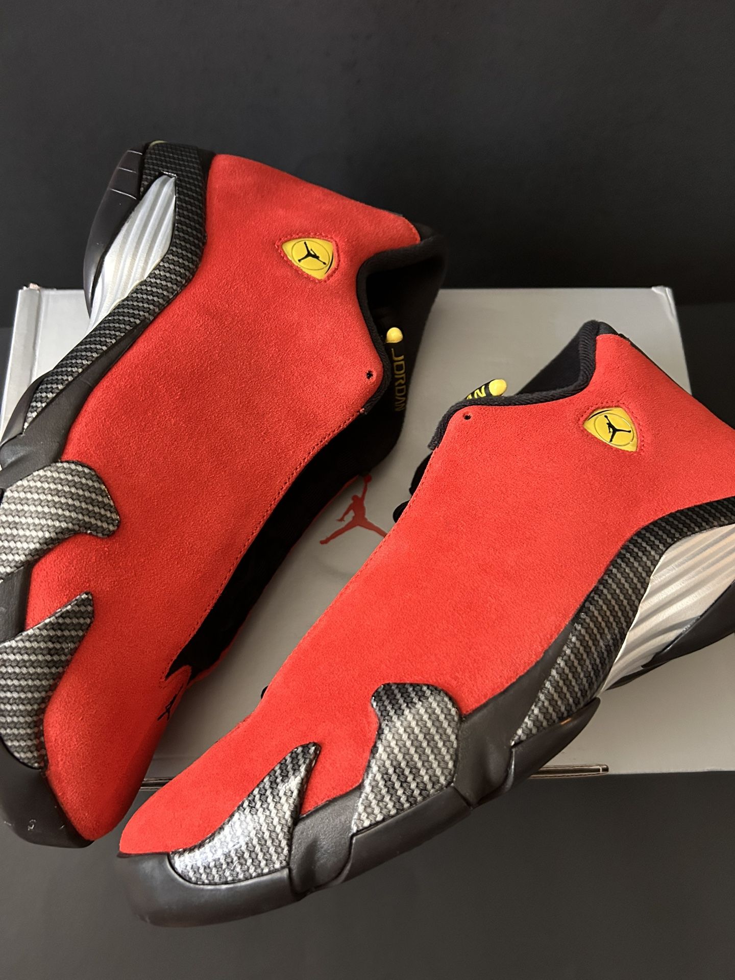 NEW Jordan 14 Ferrari - Size 11.5