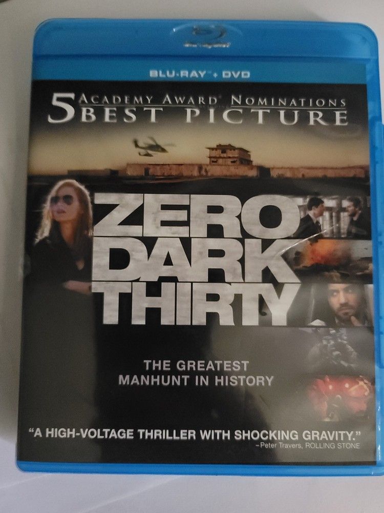 Zero Dark Thirty Blue Rqy & Dvd