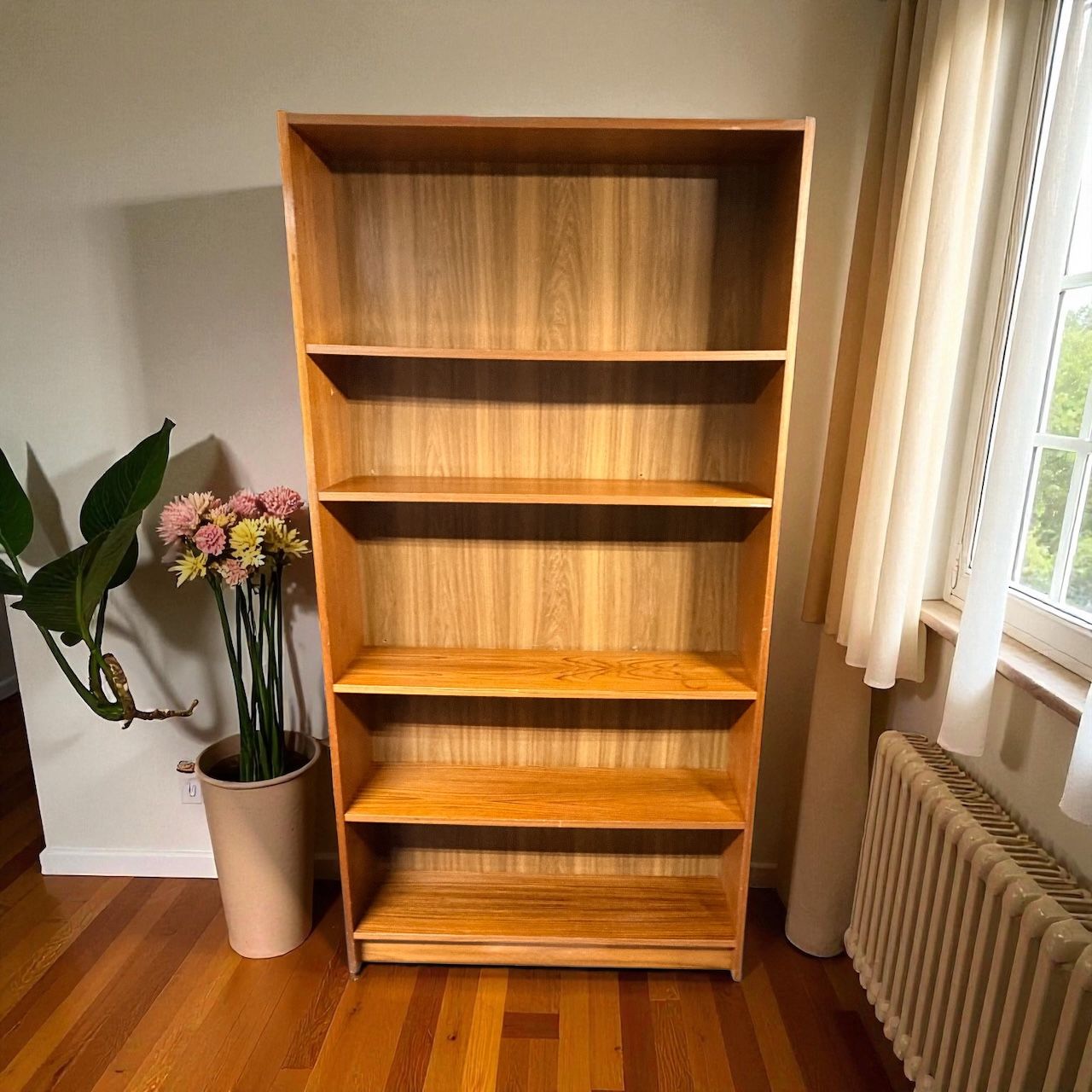 Danish Modern Teak Bookcase – Mid-Century Style – $115 OBO