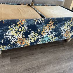 Ottoman With Storage Moving Sale 