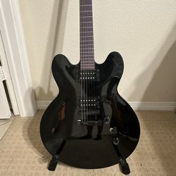 Guitar Gibson Epiphone Dot 335 HallowBody Electric Guitar W/ Free Case