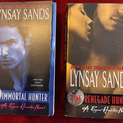 Rogue Hunter Novels (2) By Lynsey Sands, vampires