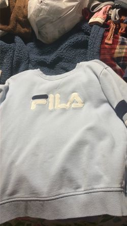Fila Baby Blue Crewneck Sweatshirt