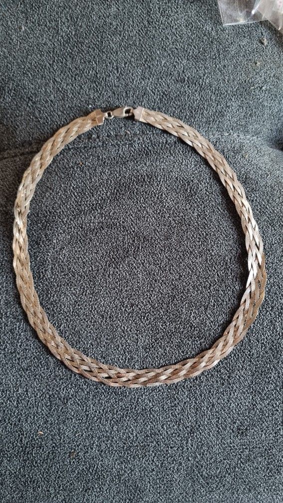 Silver Necklace 