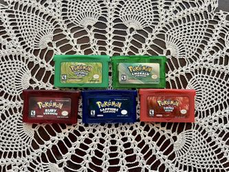 GBA Pokémon Game Lot