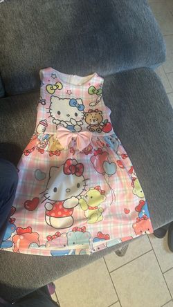 NEW Cute hello kitty dress for girls