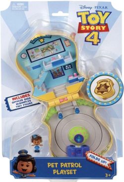 Toy Story 4 Disney Pixar Pet Patrol Playset giggle mcdimples exclusive