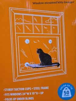 cat window bed hammock lounger