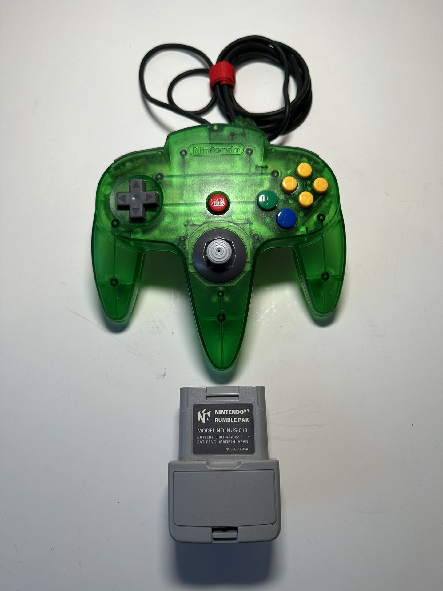 Nintendo 64 OEM controller tested
