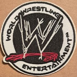 World Wrestling Entertainment WWE embroidered Iron on patch 6 pcs.