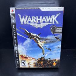 Warhawk w/Bluetooth Headset PS3 Brand New Factory Sealed US MINTY SHIPS FAST