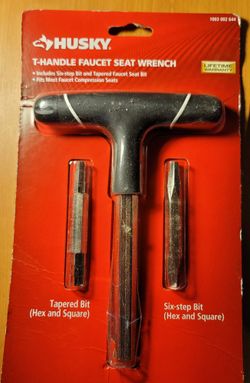 Husky T-Handle Faucet Seat Wrench 