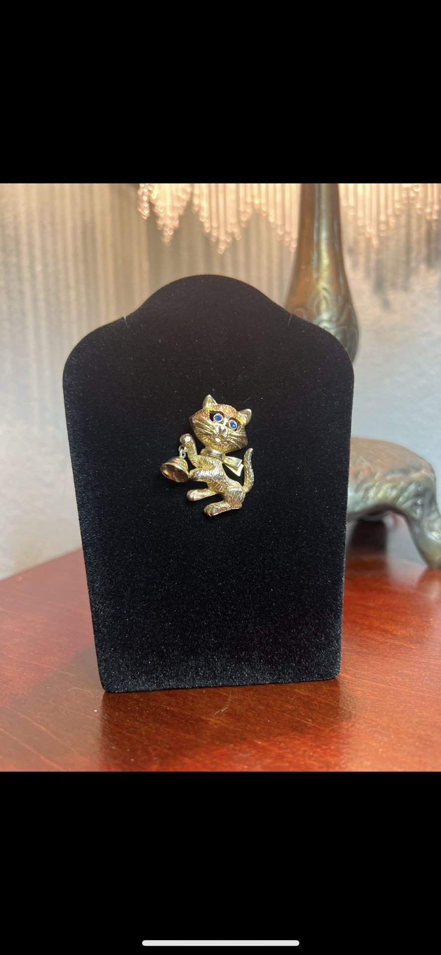 π Vintage Cat Brooch π