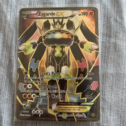 Zygarde EX 54a/124 Pokemon Card - Fates Collide Full Art Promo