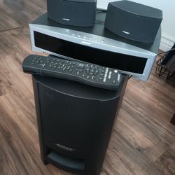 BOSE Home Theater (PS3-2-1 Series II Powered Speaker System AV3-2-1 II Media Center Subwoofer)