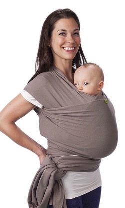 Kangaroo Safe Baby Wrap - Comfort in a Cool Way - Gray