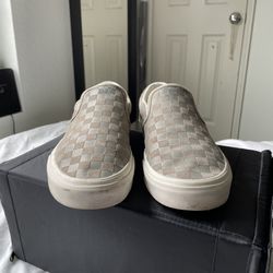 Men’s Suede checkered vans