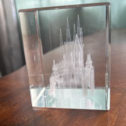 Crystal Cinderella Castle  Collectable  Vintage 