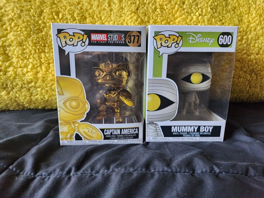 Disney Funko Figures Never Opened