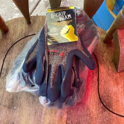 D-grip Foam Gloves Only By Dozen 