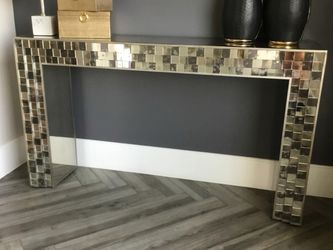 Mirrored Console Table