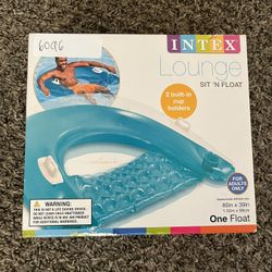 Intex Lounge Sit N Float