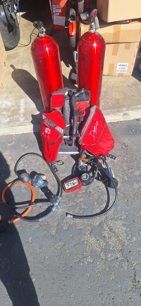 Dacor BCD Jacket Scuba Diving Gear Two Bottle And Two Compensator,All Products : American Fashion Style Bags On Sale