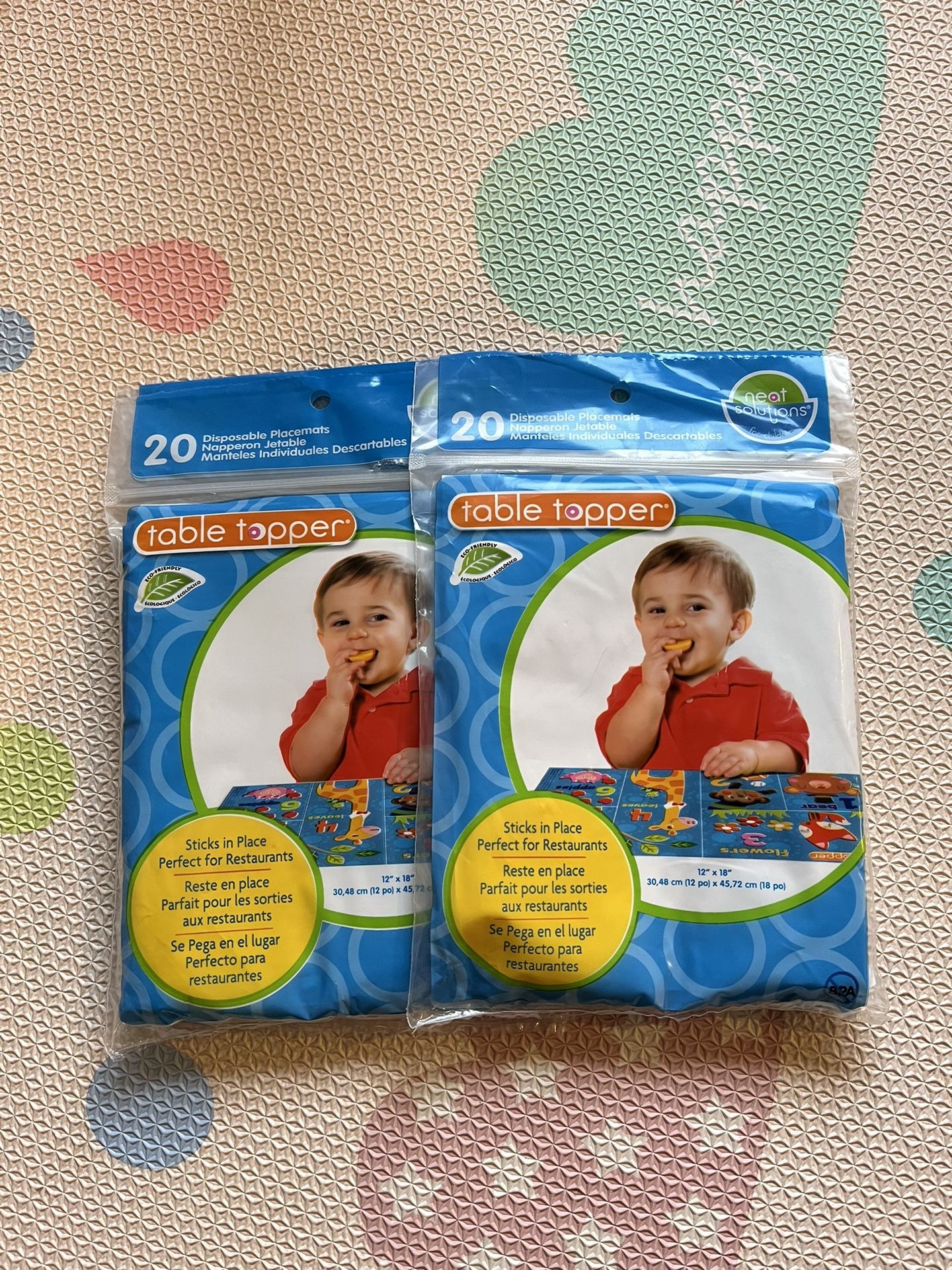 New Disposable Placemats for Kids(2 Packs)