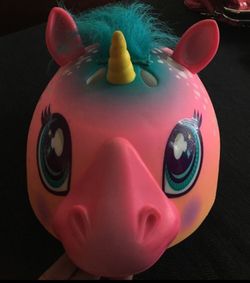 Kids unicorn helmet