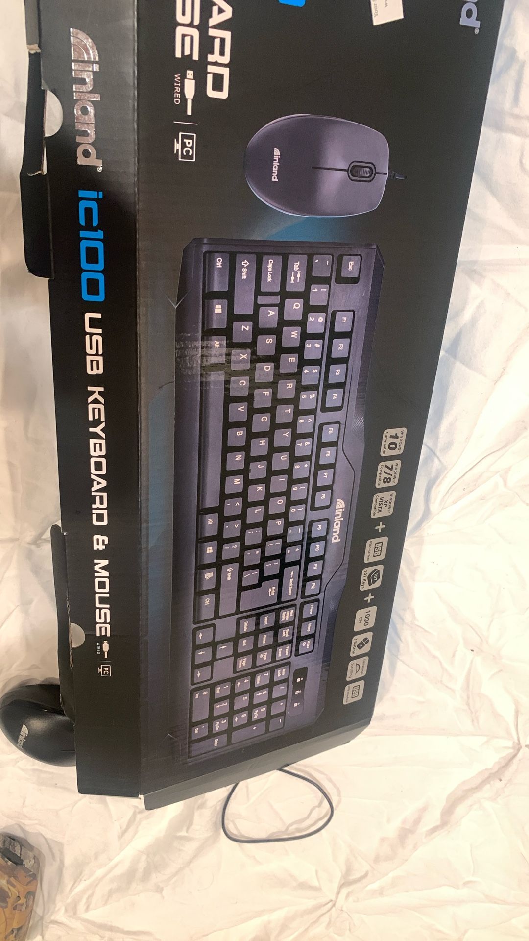 INLAND KEYBOARD & MOUSE