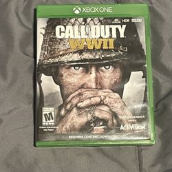 Call Of Duty WW2 Xbox One Disc