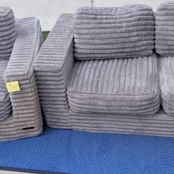 Memory foam sofa and chair