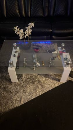 3-Glass Top Coffee Table set