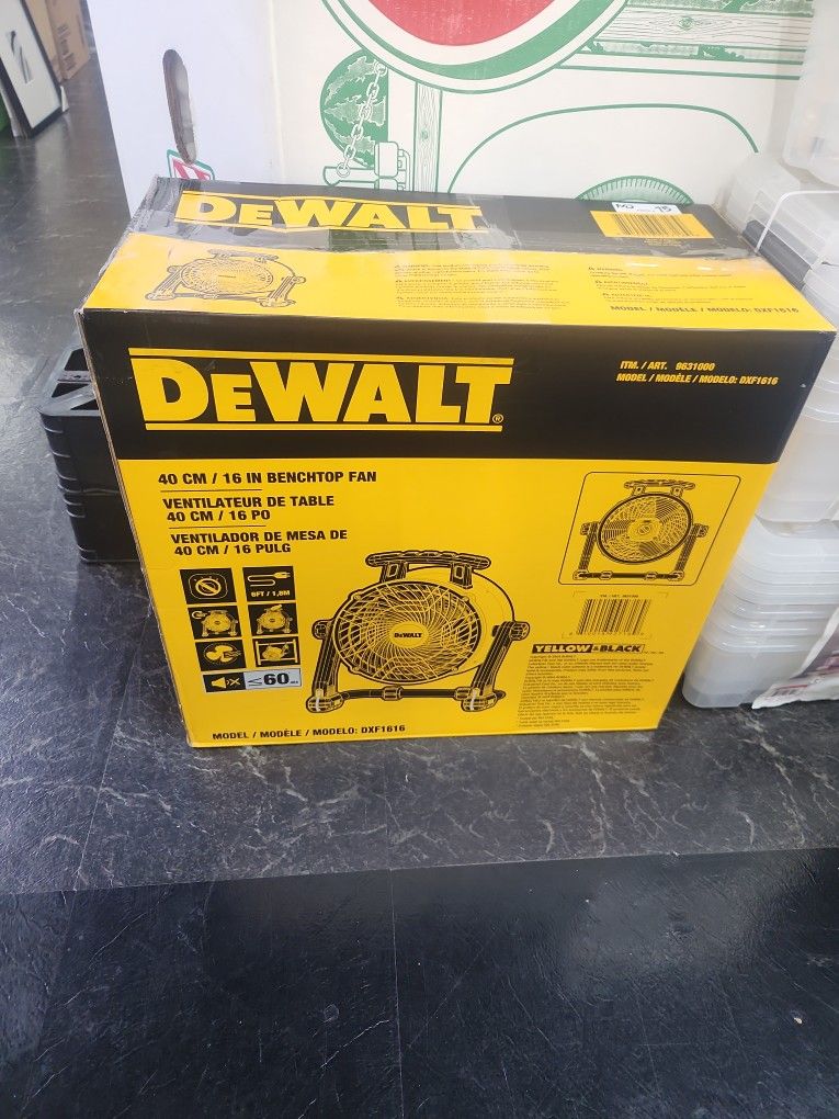 Dewalt Fan