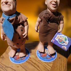 Flintstone Movie Fred And Barney Dolls