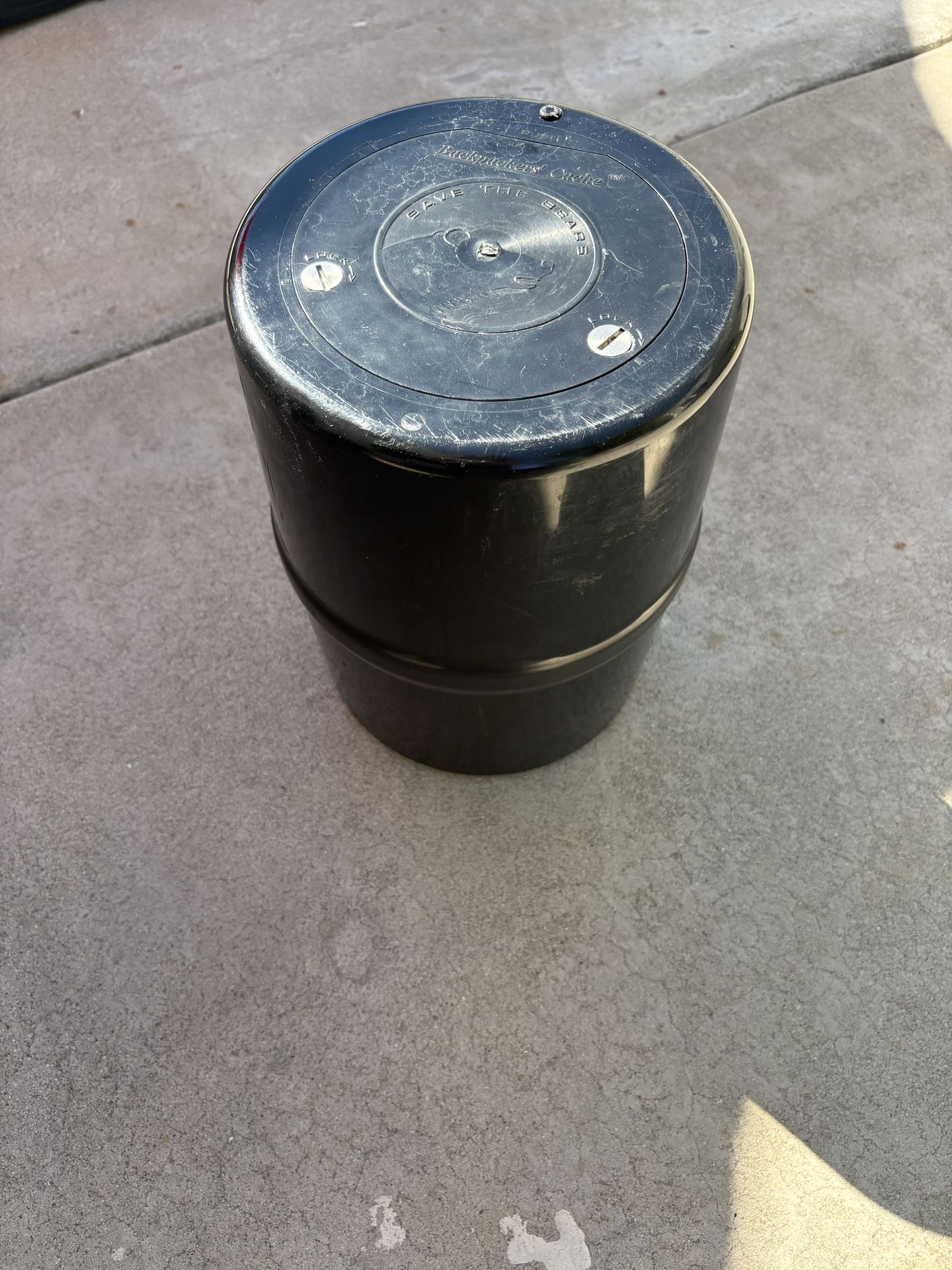 Backpacker's Cache - Bear Proof Container