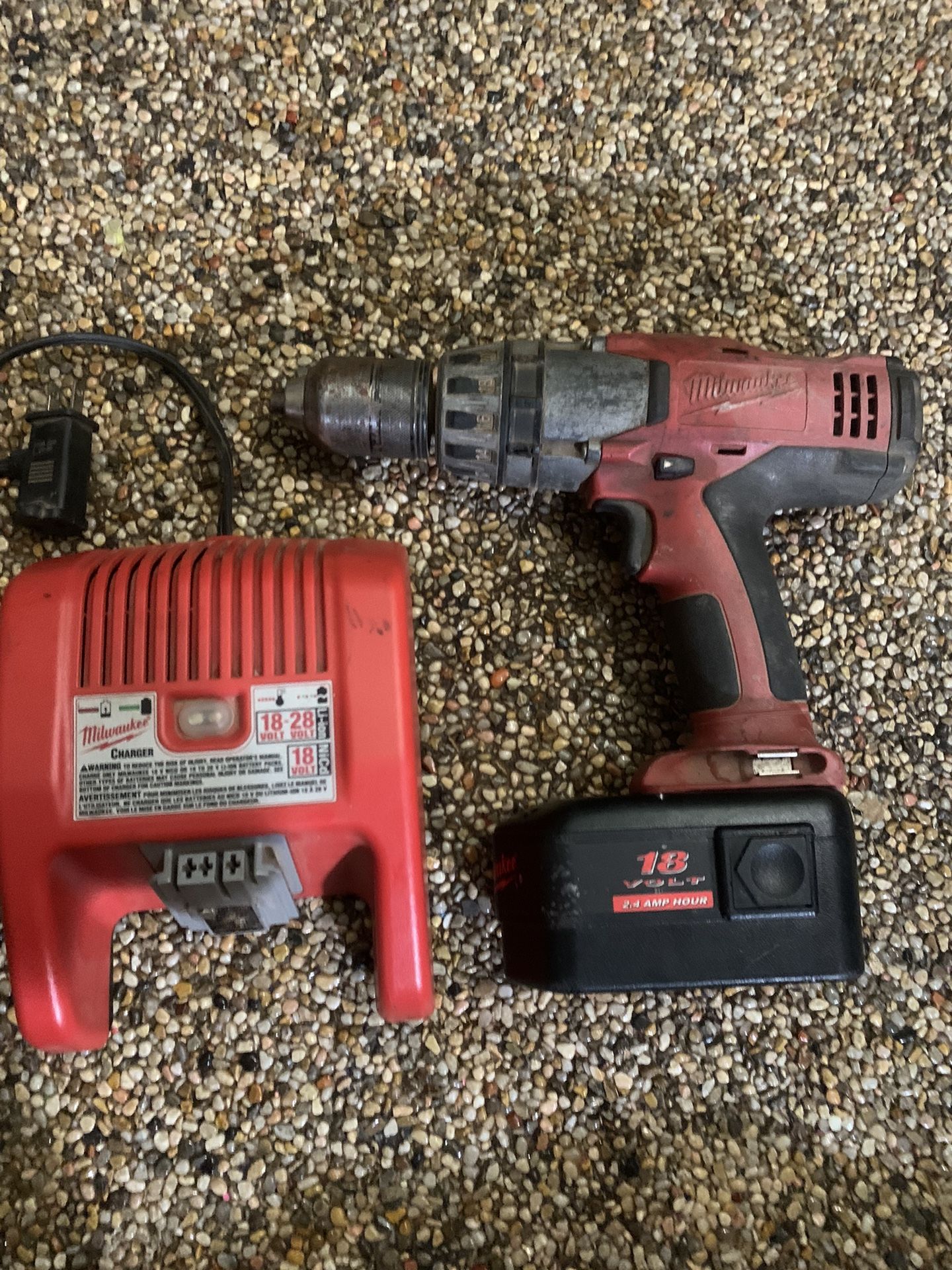 Milwakee Hammer Drill w/battery & Charger