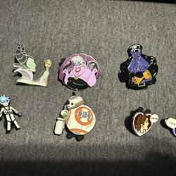 Title: Disney & Pop Culture Trading Pins Lot (7 Pins)
