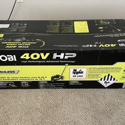 RYOBI 40V Brushless Lawn Edger (NEW SEALED) – Electric Edger