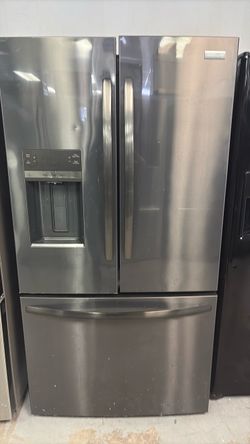 Frigidaire Gallery front door fridge black stainless